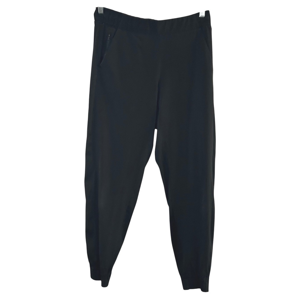 athleta brooklyn jogger black women's 8 active Athleisure workout gym comfy‎